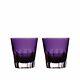 Waterford Icon Amethyst Double Old Fashioned Set of 2