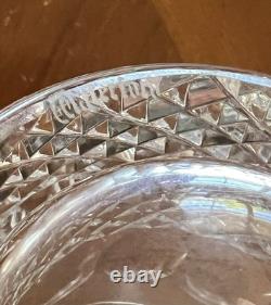 Waterford Ireland COLLEEN Double Old Fashioned 4 3/8 Crystal Cut Glass Set of 4