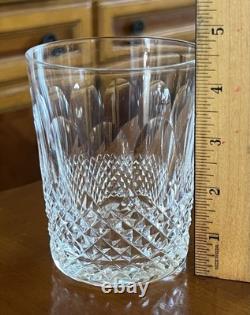 Waterford Ireland COLLEEN Double Old Fashioned 4 3/8 Crystal Cut Glass Set of 4