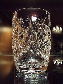 Waterford Irish Crystal Donegal Double Old Fashioned Whiskey Glasses (4) Ireland