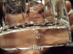 Waterford Irish Crystal Grainne Double Old Fashioned Whisky Tumblers (6) Ireland
