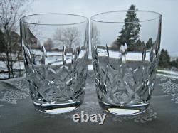 Waterford Irish Crystal. Harper Pattern. Two 4 1/2 Double Old Fashioned Glasses
