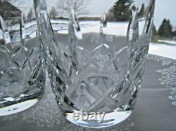 Waterford Irish Crystal. Harper Pattern. Two 4 1/2 Double Old Fashioned Glasses