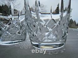 Waterford Irish Crystal. Harper Pattern. Two 4 1/2 Double Old Fashioned Glasses