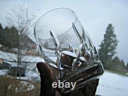 Waterford Irish Crystal. Harper Pattern. Two 4 1/2 Double Old Fashioned Glasses
