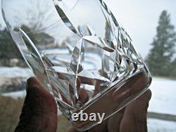 Waterford Irish Crystal. Harper Pattern. Two 4 1/2 Double Old Fashioned Glasses