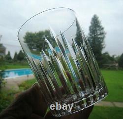 Waterford Irish Crystal. Two 4 3/8 Double Old Fashioned Whiskey Glasses. Eileen