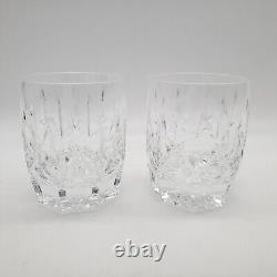 Waterford Irish Crystal. Westhampton Pattern. Two 4 Double Old Fashioned Glasses