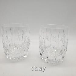 Waterford Irish Crystal. Westhampton Pattern. Two 4 Double Old Fashioned Glasses