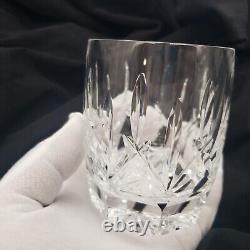 Waterford Irish Crystal. Westhampton Pattern. Two 4 Double Old Fashioned Glasses