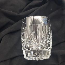 Waterford Irish Crystal. Westhampton Pattern. Two 4 Double Old Fashioned Glasses