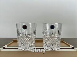 Waterford Irish Lace Double Old Fashioned DOF Tumbler 12.5 oz Set of 2 BNIB