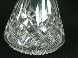 Waterford LISMORE 12 oz 5 DOUBLE OLD FASHIONED CRYSTAL Glass 4 3/8 & Decanter