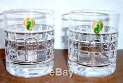 Waterford LONDON Double Old Fashioned Tumbler Pair (2) Glasses #162015 New