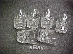 Waterford Lismore 12 Ounce Double Old Fashioned (Set Of 6) MINT