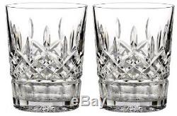 Waterford Lismore 12 Oz Double Old Fashioned, Set Of 2