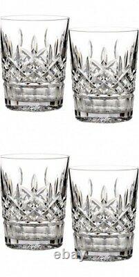 Waterford Lismore 12 oz Double Old Fashioned DOF Pair Two Pairs #5493182120 New
