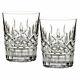 Waterford Lismore 12 oz. Double Old Fashioned Glass Pair, New in Box, Free Ship