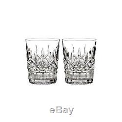 Waterford Lismore 12 oz Double Old Fashioned Set of 2