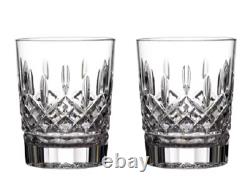 Waterford Lismore 12oz Double Old Fashioned Pair 1058536. New In Box