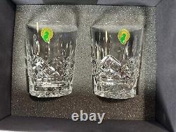Waterford Lismore 12oz Double Old Fashioned Pair 1058536. New In Box