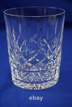 Waterford Lismore (3) Double Old Fashioned Whiskey Glasses, 4 3/8 (G42)