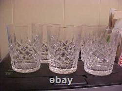 Waterford Lismore 4 3/8 12 Ounce Double Old Fashioned Tumblers (Set Of 5)