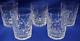 Waterford Lismore (5) Double Old Fashioned Whiskey Glasses, 4 3/8 (G8)