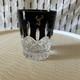 Waterford Lismore Black Double Old Fashioned Glass Drinking Crystal Cocktail