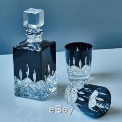 Waterford Lismore Black Double Old Fashioned Set of 2