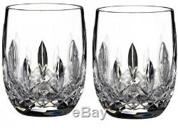 Waterford Lismore Connoisseur 7 Ounce Rounded Tumbler, Double Old Fashioned PAIR