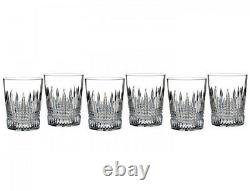 Waterford Lismore Diamond DOF Double old Fashioned Set of 6 Glasses 40003652 New