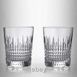Waterford Lismore Diamond Decanter And Double Old Fashioned Pair, Gift Set
