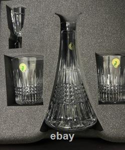 Waterford Lismore Diamond Decanter And Double Old Fashioned Pair, Gift Set