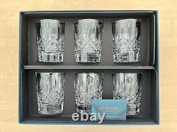 Waterford Lismore Double Old Fashioned DOF Tumbler Glass 13.5 oz Set of 6 BNIB