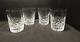 Waterford Lismore Double Old Fashioned Glass Set of 4 Rocks Glasses
