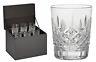 Waterford Lismore Double Old Fashioned Glasses, Deluxe Gift Box Set of 6 DOF Gl