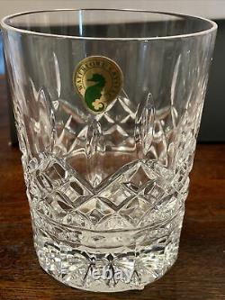 Waterford Lismore Double Old Fashioned Glasses Set Of 3