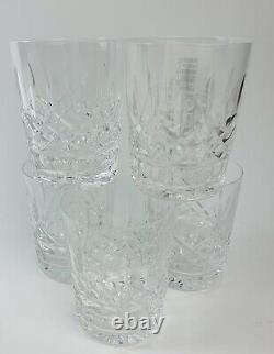 Waterford Lismore Double Old Fashioned Glasses Set of 5