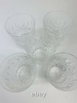 Waterford Lismore Double Old Fashioned Glasses Set of 5