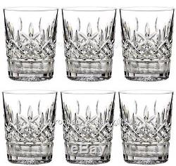 Waterford Lismore Double Old Fashioned Glasses Set of 6 DOF Tumbler
