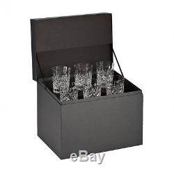 Waterford Lismore Double Old Fashioned Set of 6 Crystal Glasses #156437 New