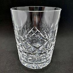 Waterford Lismore Double Old Fashioned Tumbler 12oz Flat 4 3/8 Set of 4 Crystal