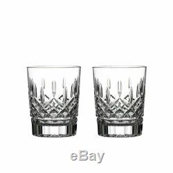 Waterford Lismore Double Old-Fashioned Tumbler Glasses, Set of 2