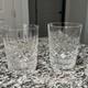 Waterford Lismore Double Old Fashioned Tumbler Whiskey Glasses Set Of 2