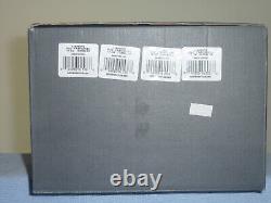 Waterford Lismore Double Old Fashioned Tumblers / Glasses 4 Mint In Box