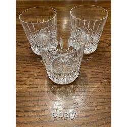 Waterford Lismore Double Old Fashioned glasses, set of 3