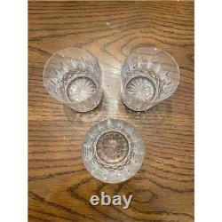 Waterford Lismore Double Old Fashioned glasses, set of 3