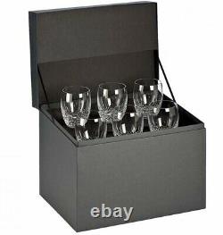Waterford Lismore Essence Double Old Fashioned Glasses Set of 6 New in Box