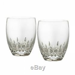 Waterford Lismore Essence Double Old Fashioned Pair 2 Pairs 4 glasses #151741